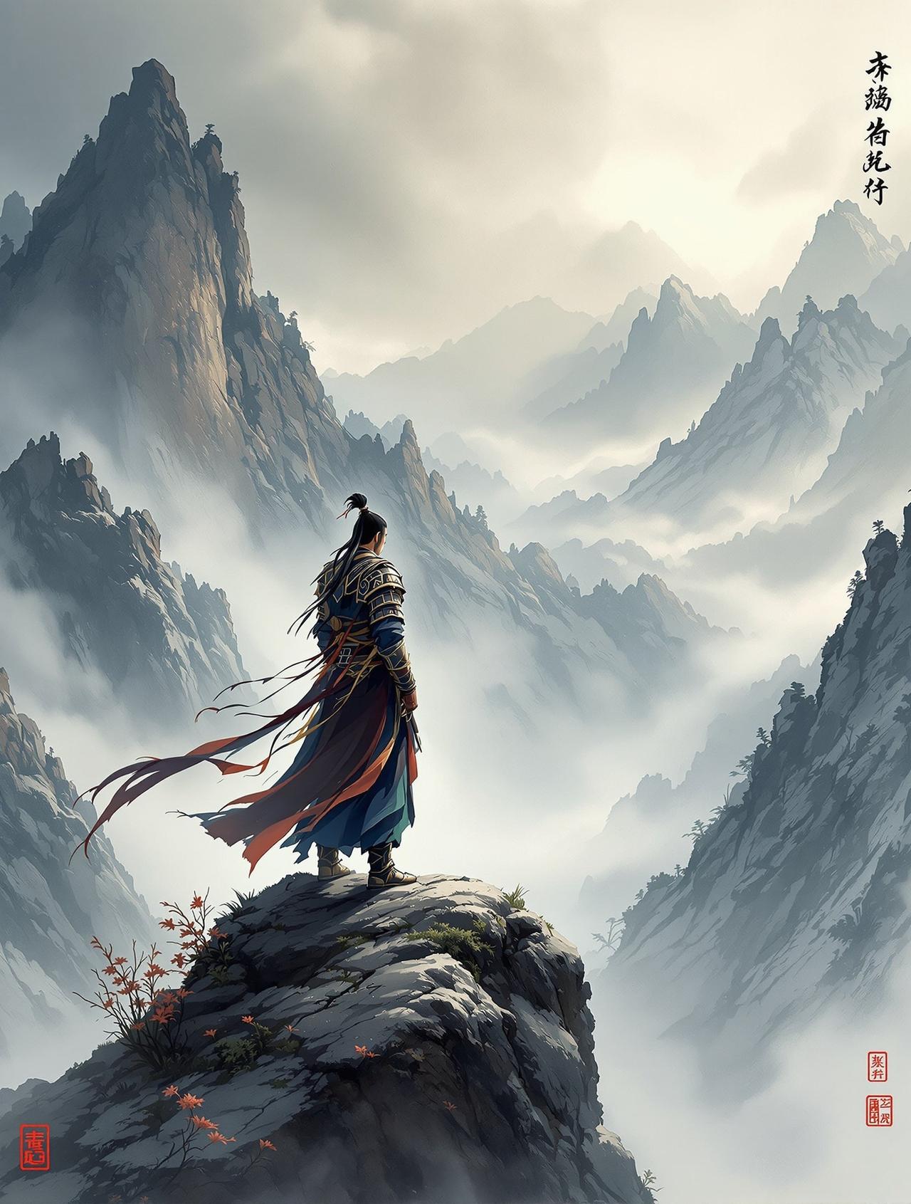 工口漫画精选古风番剧《山河令》- 山河不足重，重在遇知己