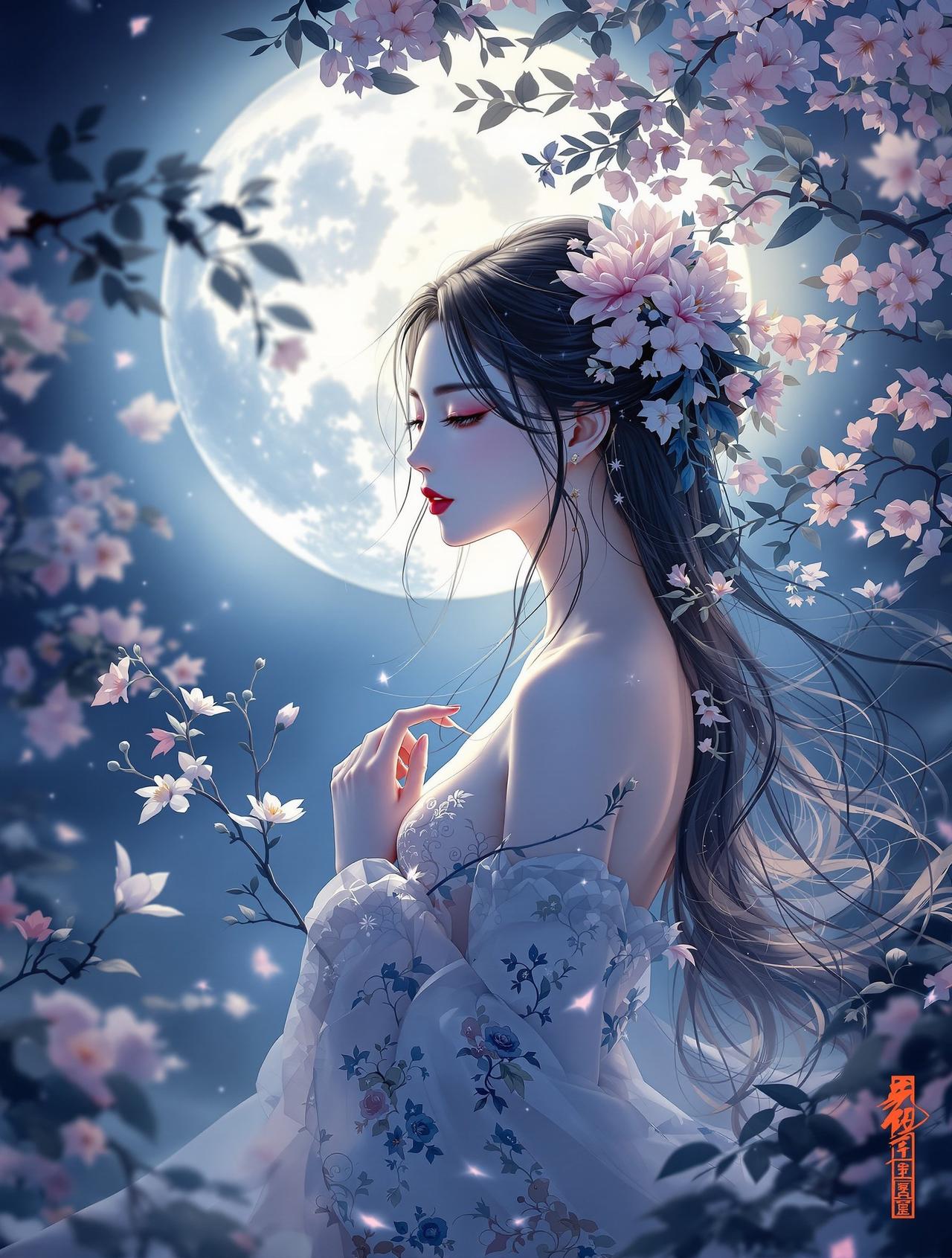 工口漫画 - 月上朝颜 - 月华如练,朝颜如梦 工口漫画精选古风番剧《月上朝颜》- 月华如练,朝颜如梦